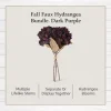My Texas House Fall Faux Hydrangea Bundle, Dark Purple, 20"