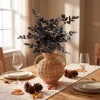 My Texas House Fall Faux Leaves Bundle, Plum, 30"