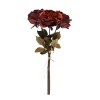 My Texas House Fall Faux Peony Bundle, Burgundy, 20"