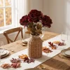 My Texas House Fall Faux Peony Bundle, Burgundy, 20"