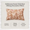 My Texas House Halloween Forest Toile Rust Oblong Decorative Pillow, 14" x 20"