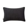 My Texas House Halloween Hanging Spiders Oblong Decorative Pillow, Black and Ivory, 14" x 20"