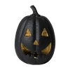 My Texas House Halloween Jack-o'-Lantern Tabletop Decoration, Black, 13"