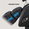MYTHIA Full Body Zero Gravity Massage Chair With 3D Massage, Heat, Foot Rollers, Bluetooth And USB Charging - MD906