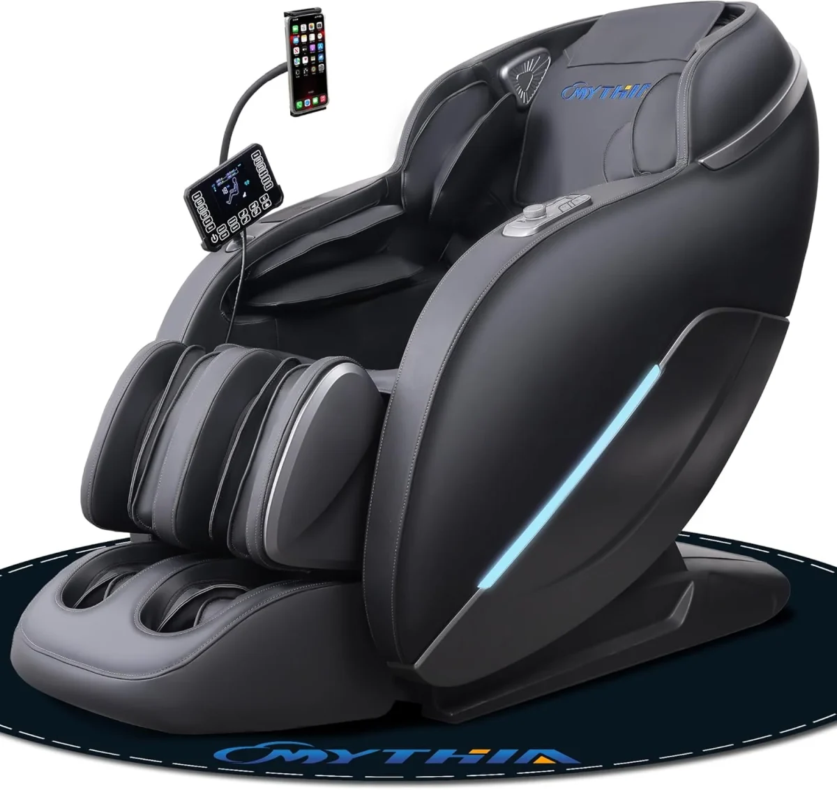 MYTHIA Full Body Zero Gravity Massage Chair With SL Track, 12 Auto Modes - A303C