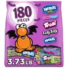 Nerds Core Winners Halloween Trick-or-Treat Variety Bag, NERDS Gummy Clusters, SweeTARTS, Trolli, Laffy Taffy, and NERDS