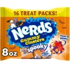 Nerds Spooky Gummy Clusters, Trick-or-Treat Halloween Candy, Nerds Gummy Candies, 8 oz, 16 Count