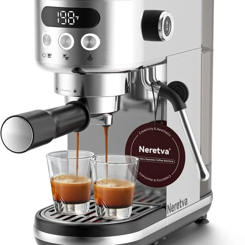 Neretva Espresso Machine 20 Bar, 1350W, Stainless Steel