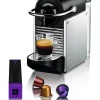Nespresso Espresso Machine, Aluminum - Pixie
