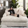Nestle Recliner With Dual Cupholders And Charging Ports - 66 x 64 x 37 in