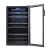 NewAir Beverage Refrigerator Cooler, 126 Cans, 3.4 Cubic Feet, Stainless Steel - AB-1200