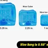 Nee Doh Nice Berg Square Sensory Toy, Blue, Ages 3+