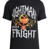 Nightmare Before Christmas Men's and Big Men's Master of Fright Graphic Tee, Sizes S-3XL