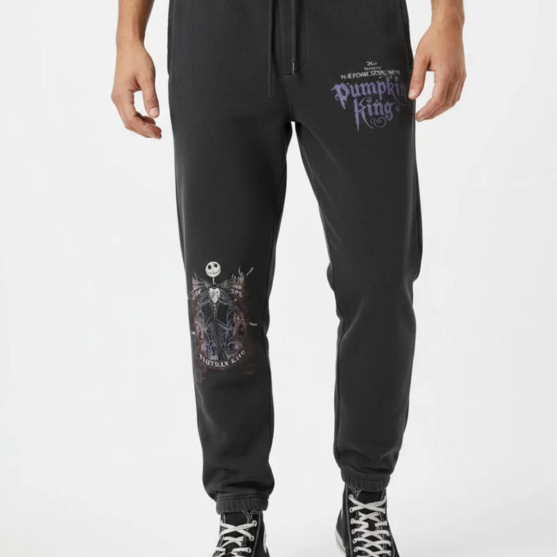 Nightmare Before Christmas Men's & Big Men's Jogger Pant, Sizes XS-3XL