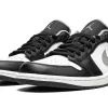Nike Air Jordan 1 Low Sneakers Black / Particle Grey