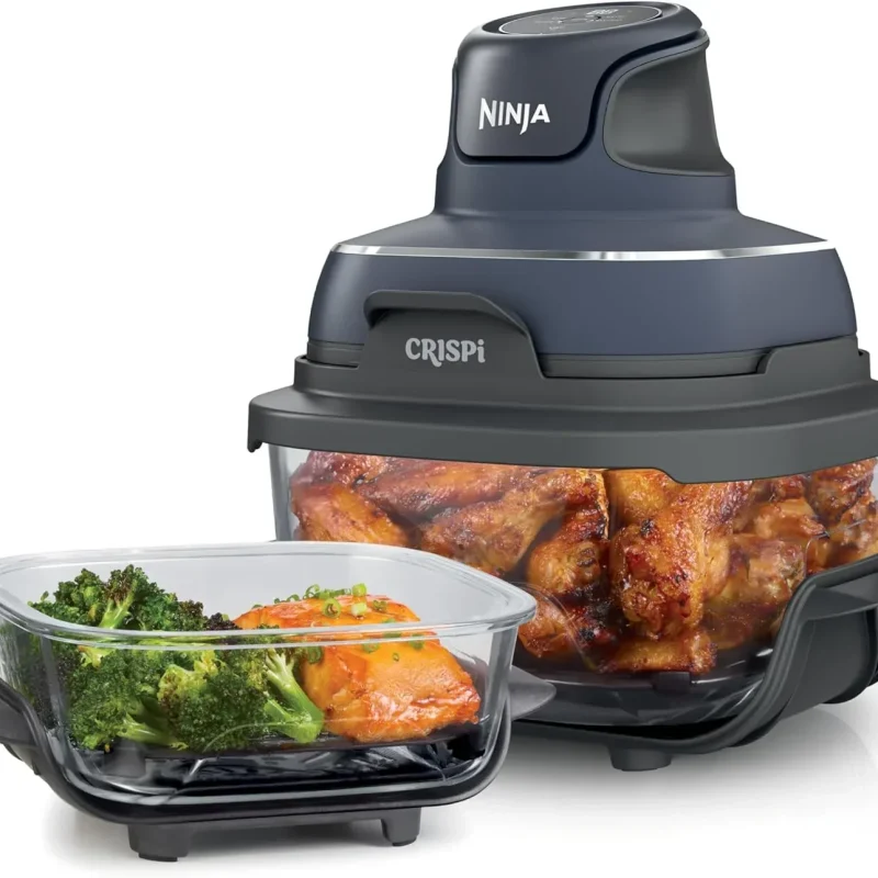Ninja Air Fryer Cooking System, 4 Gallon, 6 Glass Containers - Crispi PowerPod
