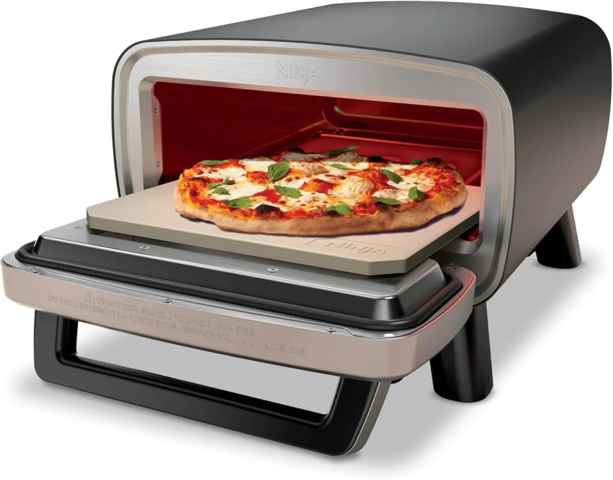 Ninja Artisan Outdoor Pizza Oven, 12-inch, Electric Heat, 700F Max Temperature - MO201
