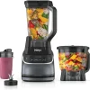 Ninja Blender, Silver, 72 Fluid Ounces, 1800 Peak Watt Motor Base