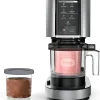 Ninja CREAMi Ice Cream Maker, 7 One-Touch Programs, 2 16-oz Pints, Silver - NC301