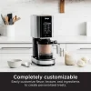 Ninja CREAMi Ice Cream Maker, 7 One-Touch Programs, 2 16-oz Pints, Silver - NC301