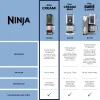 Ninja CREAMi Ice Cream Maker With 2 Pints And 5 One-Touch Programs - NC300