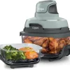 Ninja Crispi 4-in-1 Portable Glass Air Fryer Cooking System, 1500W, 4 QT And 6-Cup Containers