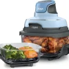 Ninja Crispi 4-in-1 Portable Glass Air Fryer Cooking System, 1500W, 4 QT And 6-Cup Containers