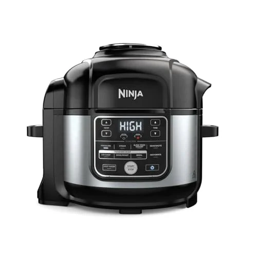 Ninja Foodi 10-in-1 6.5 Quart Pro Pressure Cooker Air Fryer Multicooker, Stainless - OS300
