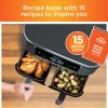 Ninja Foodi 10 QT 6-in-1 DualZone Smart XL Air Fryer, 2 Independent 5 QT Baskets, Grey - DZ550