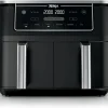 Ninja Foodi 10 QT 6-in-1 DualZone Smart XL Air Fryer, 2 Independent 5 QT Baskets, Grey - DZ550