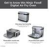 Ninja Foodi 9-in-1 Digital Air Fry Oven, Convection Oven, Toaster, Stainless Steel - 102A