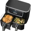 Ninja Foodi DualZone 10-Quart 6-in-1 Air Fryer With Two Independent Baskets