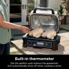 Ninja Outdoor Woodfire Pro XL 4-in-1 Grill BBQ Smoker Air Fryer & Bake, Dark Grey - OG850