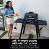 Ninja Outdoor Woodfire Pro XL 4-in-1 Grill BBQ Smoker Air Fryer & Bake, Dark Grey - OG850
