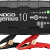 NOCO GENIUS10 10A 6V/12V Smart Battery Charger, Maintainer And Desulfator - GENIUS10