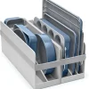 Nonstick Ceramic Bakeware Set, 11 Pieces, Navy - Aluminized Steel