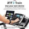 Nordictrack T Series Treadmill, Black, 73.5 in D x 36 in W x 54 in H, 55 in x 20 in Deck