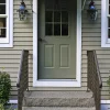 NuImage Awnings Aluminum Door Canopy 60 Inches Wide White - 60425