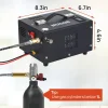 NUOGE PCP Air Compressor 4500 PSI 12V DC Or 110V AC With Converter