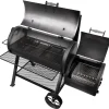 Oklahoma Joe's Longhorn Reverse Flow Smoker - Offset Barrel Design, Heavy-Gauge Steel, Dual Chamber Smoking