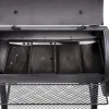 Oklahoma Joe's Longhorn Reverse Flow Smoker - Offset Barrel Design, Heavy-Gauge Steel, Dual Chamber Smoking