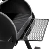 Oklahoma Joe's Longhorn Reverse Flow Smoker - Offset Barrel Design, Heavy-Gauge Steel, Dual Chamber Smoking