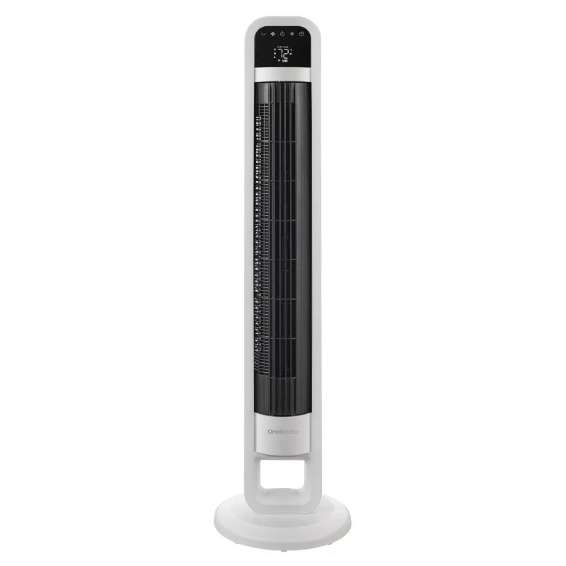OmniBreeze Tower Fan With Internal Oscillation And Wi-Fi
