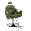 OmySalon Reclining Salon Chair With Footrest And 330 lbs Capacity