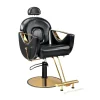 OmySalon Reclining Salon Chair With Footrest And 330 lbs Capacity
