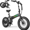 Oraimo Electric Bike, 750W-1000W Motor, 45-Mile Range, 557Wh Hidden Battery, 7-Speed Gear System