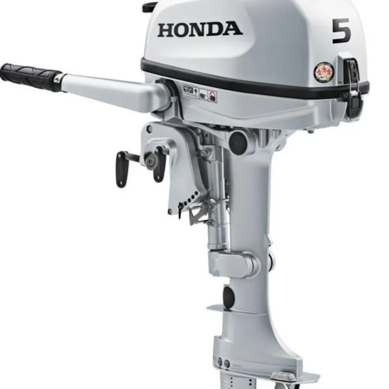 HONDA MARINE 5HP Outboard Motor With Tiller Handle 20 Shaft - BF5DHLHNA