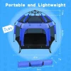 Outdoor Baby Playpen With Canopy, 61 x 61 x 49.2 in
