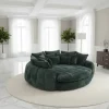 Oversized Double Loaf Sofa Bed With Supportive Armrests