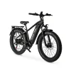 Ozark Trail Electric Fat Tire Bike, 26in, 48V, Class 2, Black, Fits Riders 5ft 2in - 6ft 1in - M.3 Ranger+
